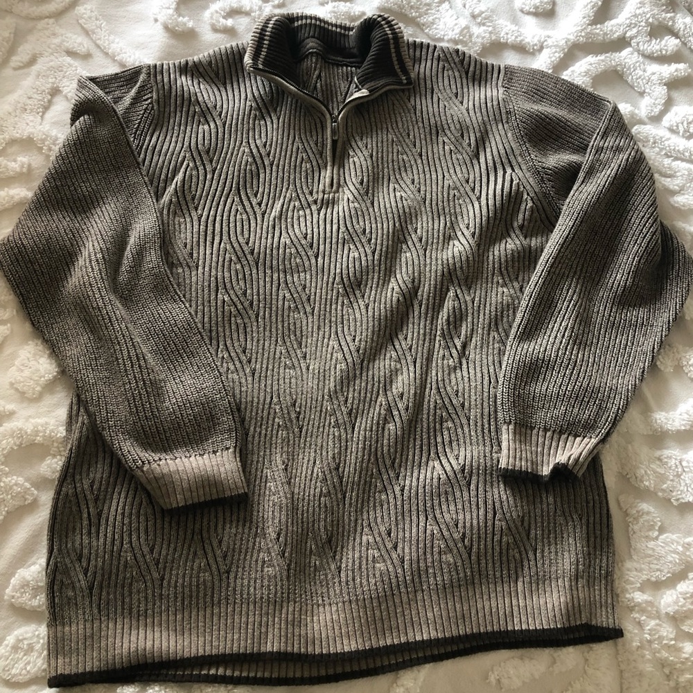 Tommy Bahama Men’s Kingsley cable sweater -size XXL